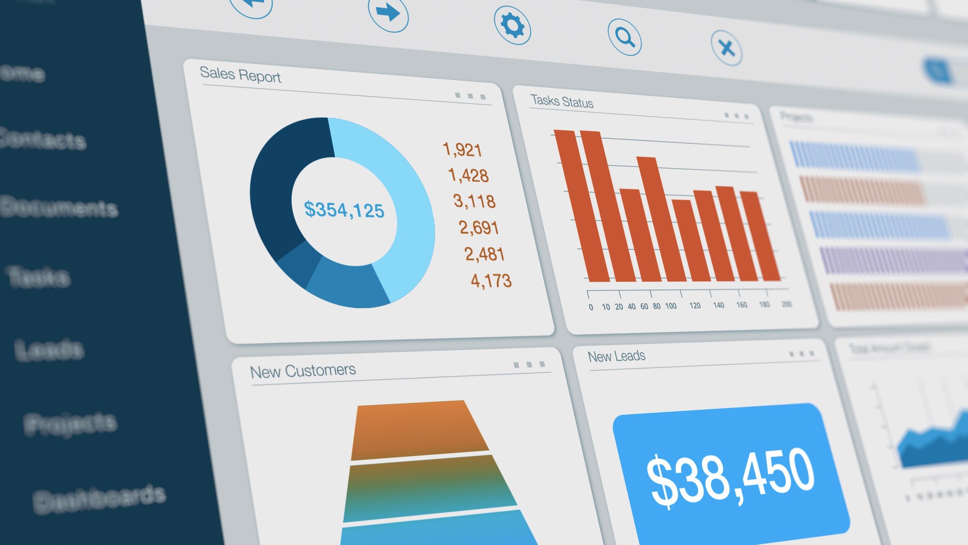 erp software interface